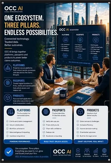 Poster: one ecosystem, three pillars: platforms, passports and products.