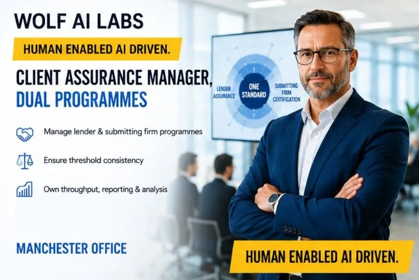Client Assurance Manager, Dual Programmes, Manchester Office