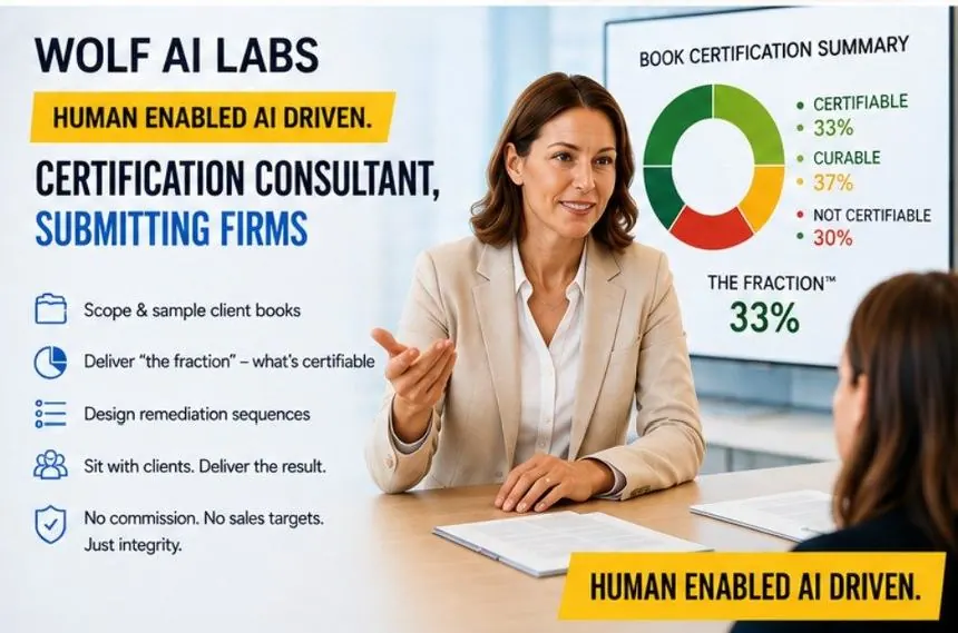 Certification Consultant, Submitting Firms, Remote UK Wide